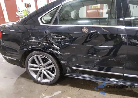 2017 Volkswagen Passat 1.8T R-Line from USA, damaged, VIN 1VWDT7A30HC055100